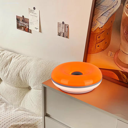 Bauhaus Table Lamp USB Plug Bedroom Bedside Lamp Living Room Dining Room Decoration Donut Ambient Light（Not Glass）