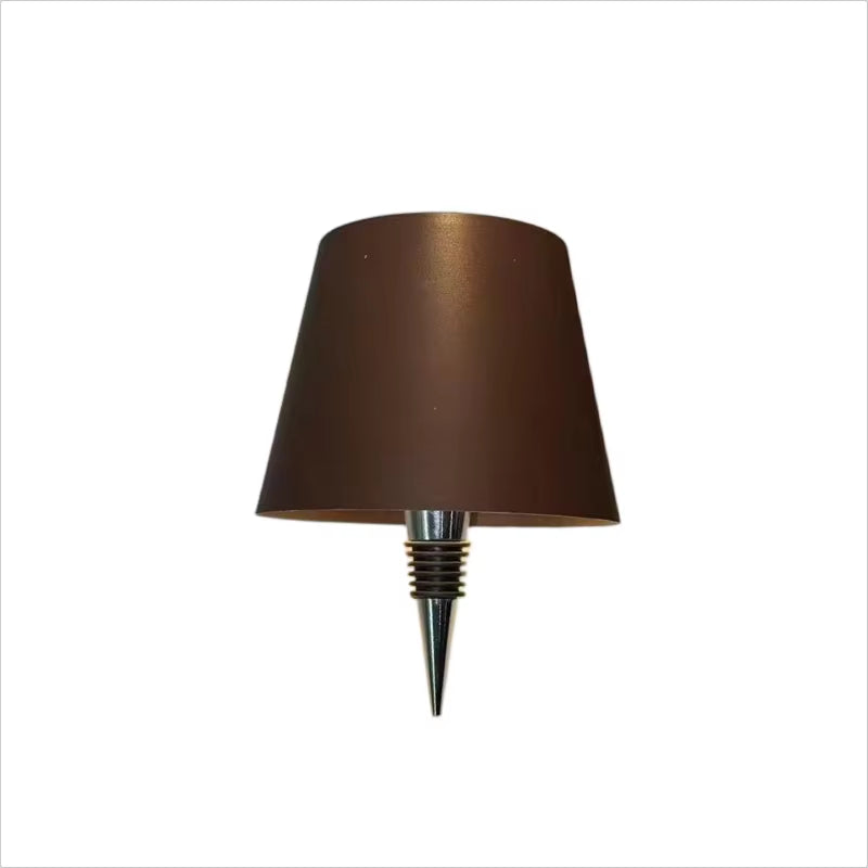 Wireless Wine Bottle Lamp Type-C Charging Touch Control Wine Bottle Light Dimming LED Table Lamp Cafe Bar Atmosphere Night Light